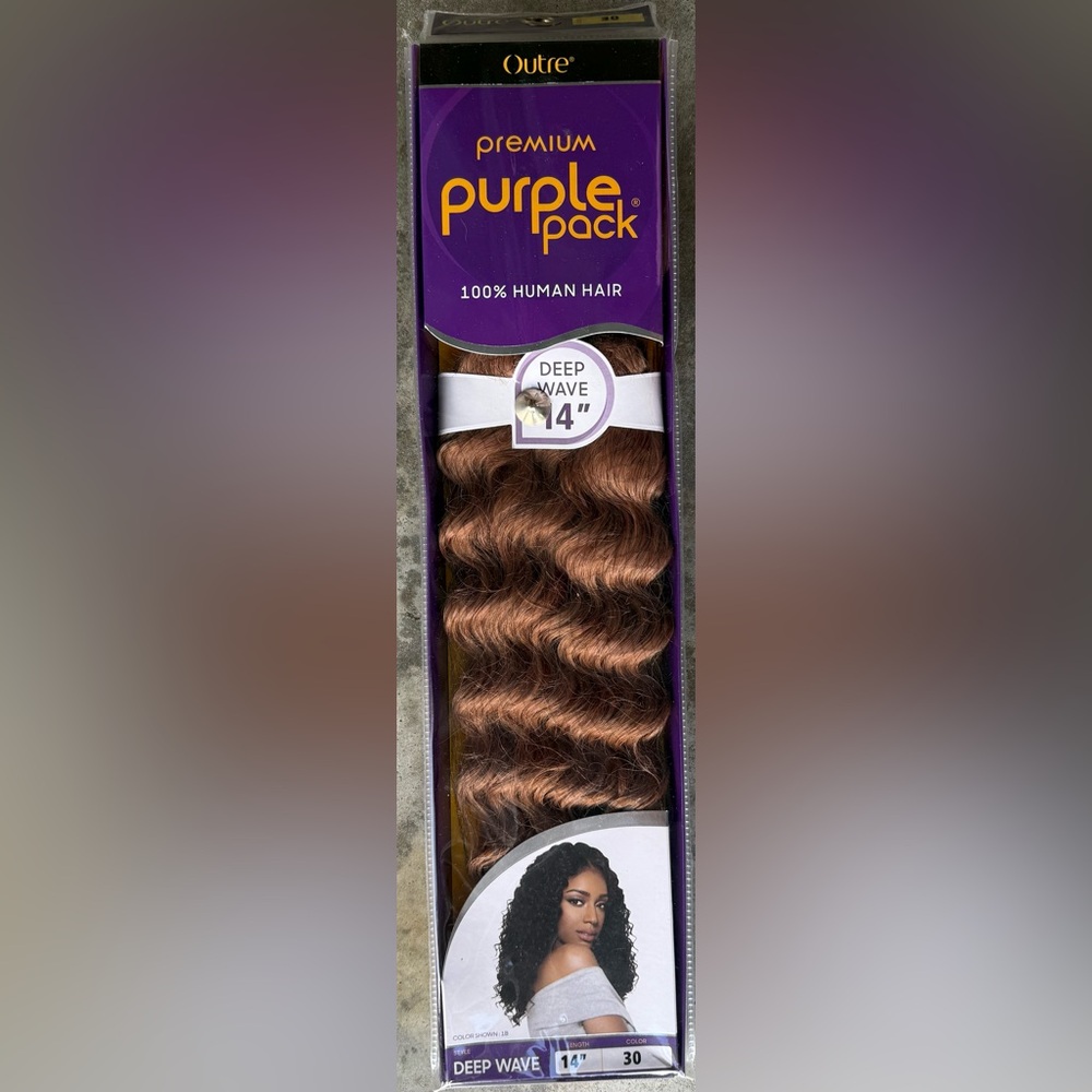 Premium Purple Pack Deep Wave Hair